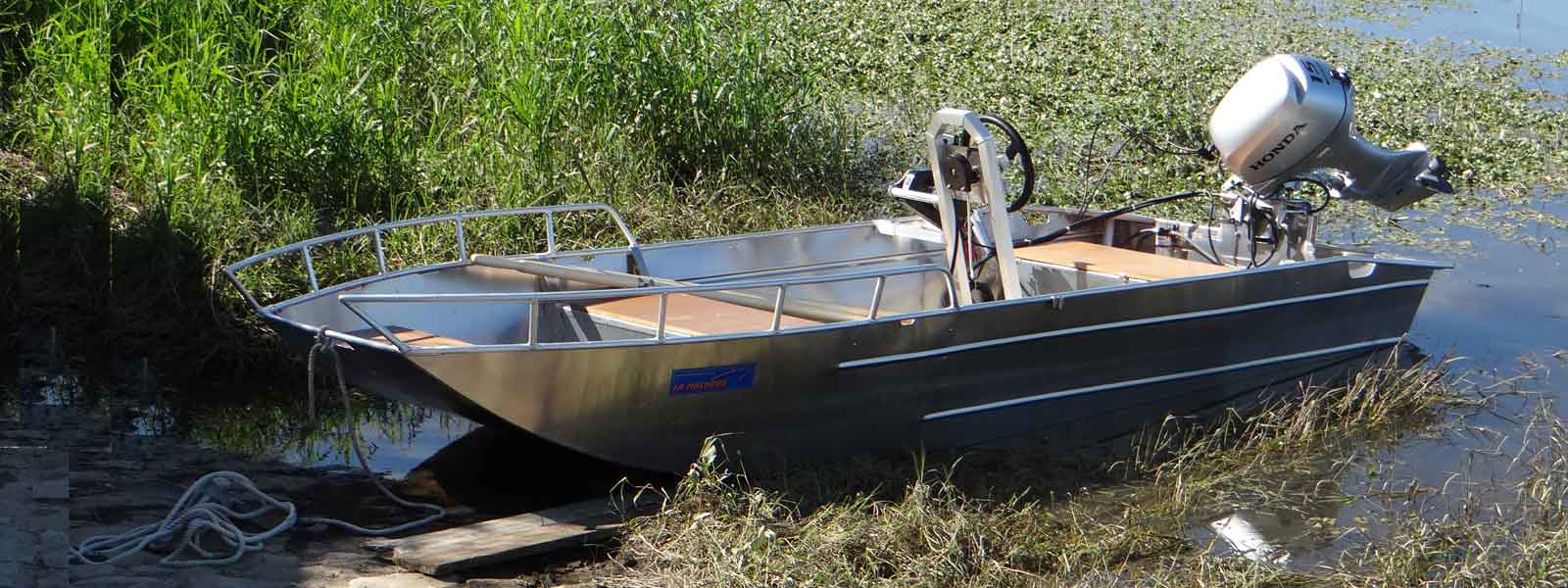 aluminium punt boat - jon boat - skiff boat